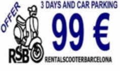 offer Barcelona scooter rental